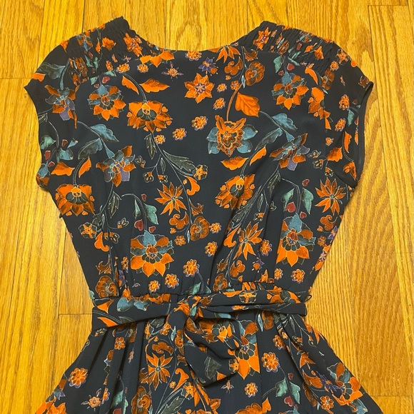 Maggy London Petites Blue Floral Dress - Picture 5 of 9